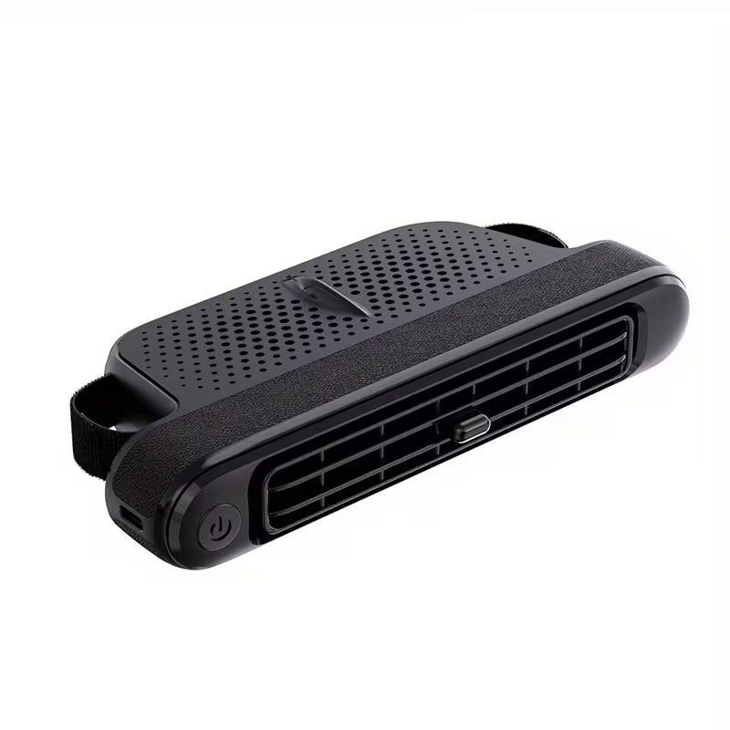 مروحة تبريد محمولة لمقعد السيارة مزودة بمحركي توربو