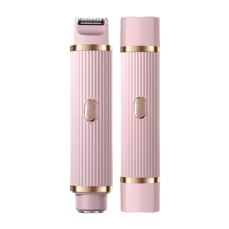 All in one Women's Electric Shaver Double-Ended Trimmer / ماكينة حلاقة كهربائية نسائية شاملة مزودة بأداة تشذيب مزدوجة الطرف